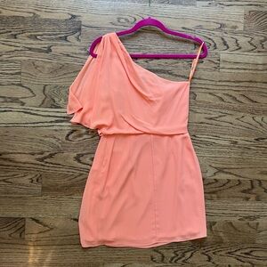 BCBGMaxazria One Shoulder Dress 2